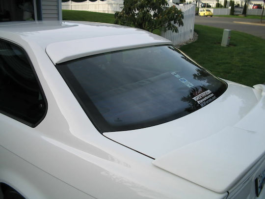 Motordrome Car Roof Spoiler Made of Polyurethane BMW E36 E36 1990-1998 2D