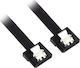 Akasa Proslim 7-Pin SATA III - 7-Pin SATA III 0,50cm Schwarzes Festplattenkabel
