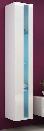Vigo New White / White Gloss 40x30x180cm Vigo New White / White Gloss 40x30x180cm