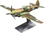 Fascinations Earth P-40 Warhawk Metall Modellfigur Flugzeug 13.2x10.9x7.9cm.