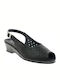 Suave 279PT Anatomic Women's Peep Toe Platforms Black