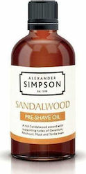 Simpsons Oil Personal Grooming for Beard Sandalwood 50ml