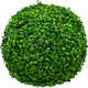 GloboStar Künstlicher Busch Buxus (Gewöhnlicher Buchsbaum) Grün 38cm 1Stück