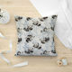Lino Home Decorative Pillow Case Panda Bear in 100% Cotton 601 Light Blue 45x45cm
