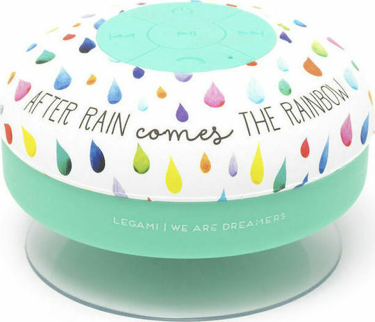 Legami Milano Singing In The Shower Bluetooth Speaker 3W with Battery Life up to 2 hours Multicolour