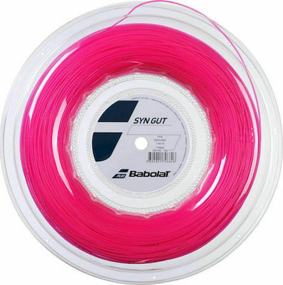 Babolat Syn Gut Tennis-Saiten Rosa 200m, Ø1.30mm