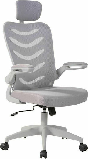 Woodwell BF2940 Office Chair with Arms Grey