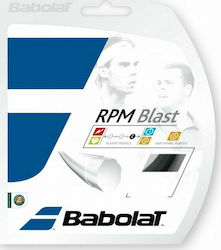 Babolat RPM Blast Χορδή Τένις Μαύρη 12m, Φ1.30mm