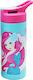 Must Team 584044 Kids Water Bottle Pirates Aluminium with Straw Light Blue 500ml