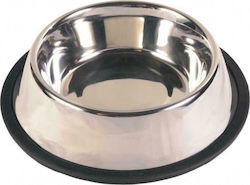 Trixie Stainless Bowls Dog Food & Water Black 2800ml