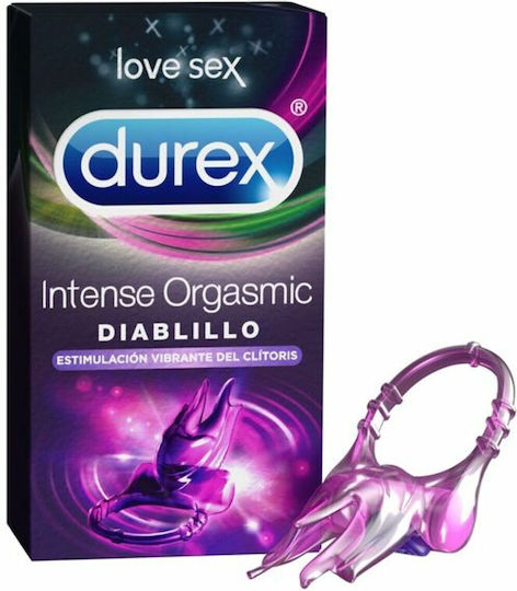 Durex Intense Orgasmic Diablillo Vibration Ring Schwanz Rosa