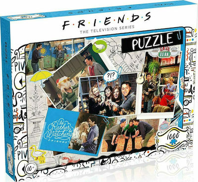 Friends Scrapbook Puzzle 2D 1000 Stücke