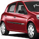 S-dizayn Αυτοκόλλητα Trim Μαρκέ Παραθύρων για Renault Clio 5D 2006 Χρώμιο 4τμχ /SD