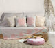Nef-Nef Homeware Three-Seater Sofa Throw 170x300cm Beige / Coral
