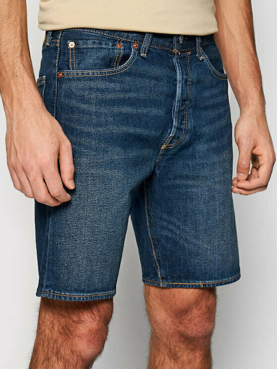 501 Original Herrenshorts Jeans Marineblau
