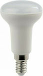 Eurolamp Λάμπα LED για Ντουί E14 και Σχήμα R50 Ψυχρό Λευκό 640lm