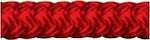 Eval Knitted 12mm Polyester Rope 2.2kg Κόκκινο