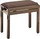 Stagg Σκαμπό Πιάνου Ρυθμιζόμενο Walnut Μ55xΠ32xΥ49-59cm