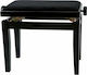 Gewa Deluxe Adjustable Piano Bench Black L52xW3...