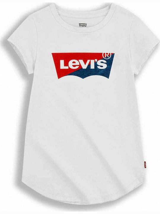 Levi's Kids Blouse Short Sleeve White