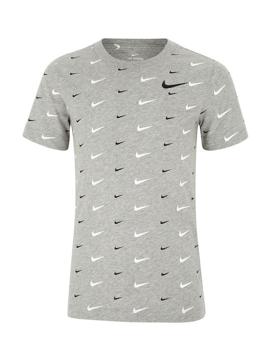 Nike Παιδικό T-shirt Γκρι