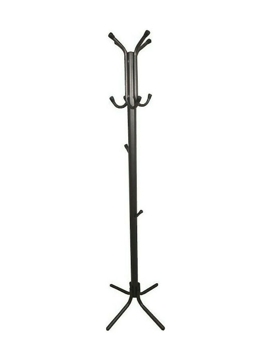 Epiplo-Fos RANG1 Freistehender Kleiderständer Metallisch Grey 48x48x180cm
