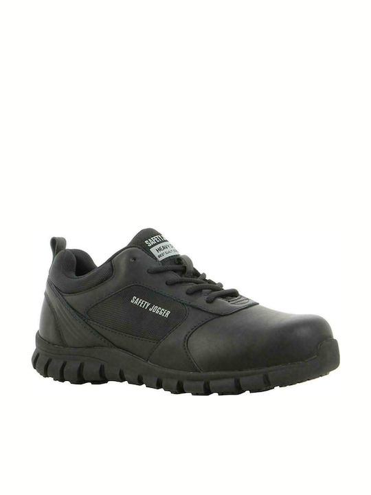 Safety Jogger Komodo Водоустойчив Нисък Защита Черен S3 с Сертификация P, ESD ,SRC