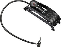 Yato Fahrradluftpumpe Fuß mit Manometer