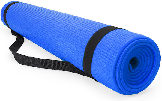 Stamina CP7102 Exercise Mat Blue with Carry Strap (180x60x0.4cm)