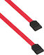 7-Pin SATA II to 7-Pin SATA II Cable 30cm Red (18058)