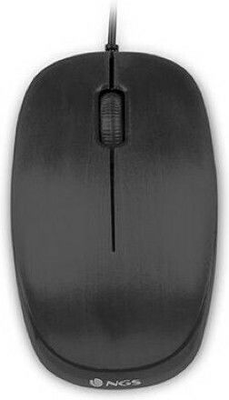 NGS Flame Wired Ergonomic Mouse Black