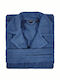 Kentia Sebastian Μπουρνούζι με Γιακά 01 Navy Blue 380gr/m²