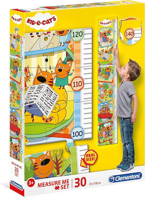 Kids Puzzle Measure Me Kids-E-Cats for 3++ Years 30pcs Clementoni