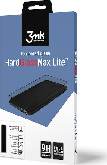 3MK Hard Glass Max Lite Закалено стъкло за цялото лице (Galaxy A7 2018)