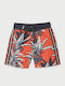 Mayoral Kids Swimwear Swim Shorts Orange