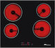 MultiHome Ceramic Autonomous Cooktop 59x52cm