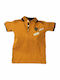 Kids' Polo Short Sleeve Orange Be Brave