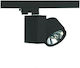 Aca Optic Einzel Spot mit Fassung null in Schwarz Farbe