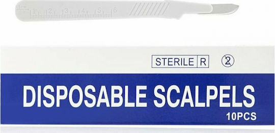 Soft Care Medical Scalpel with Handle No21 122.011.21 10 Pieces