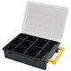 ArtPlast 3350 Tool Compartment Organiser 9 Slot Black 24.2x18.8x6cm