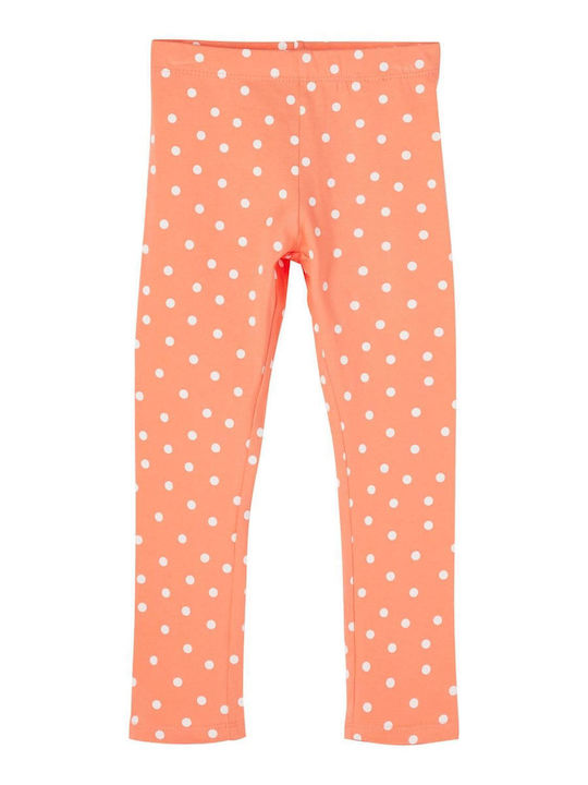 Kinder Leggings Lang Orange