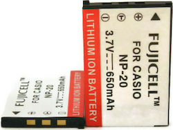 Fujicell NP-20 Battery 650mAh Compatible With Casio Fujicell NP-20 Battery 650mAh Compatible With Casio