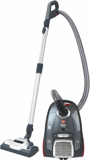 Hoover Telios Extra TX63SE 011 Ηλεκτρική Σκούπα 550W με Σακούλα 3.5lt Γκρι