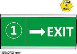 M&T Displays 18759 Ταμπελάκι Σήμανσης 105x250mm M&T Displays 18759 Ταμπελάκι Σήμανσης 105x250mm