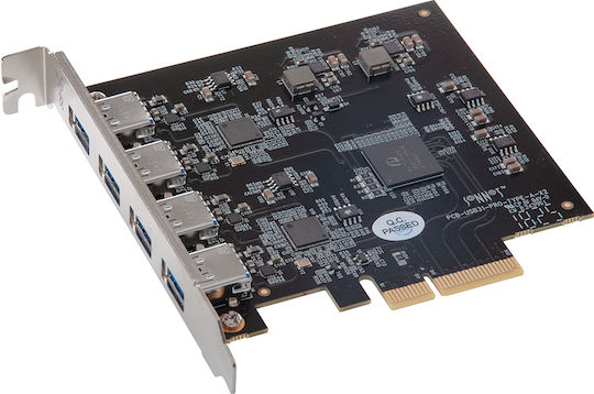 Sonnet Karte PCIe in 4 Ports USB 3.1 Allegro Pro