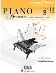 Faber Piano Adventures All In Two Lesson & Therory Μέθοδος Εκμάθησης για Πιάνο 4-5