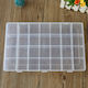 Organizator pentru Compartimentul de Unelte 28 Locuri Transparentă 35x22.5x5cm.