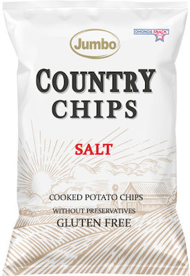 Country Kartoffelchips Country mit Geschmack Gesalzen Glutenfrei 150gr