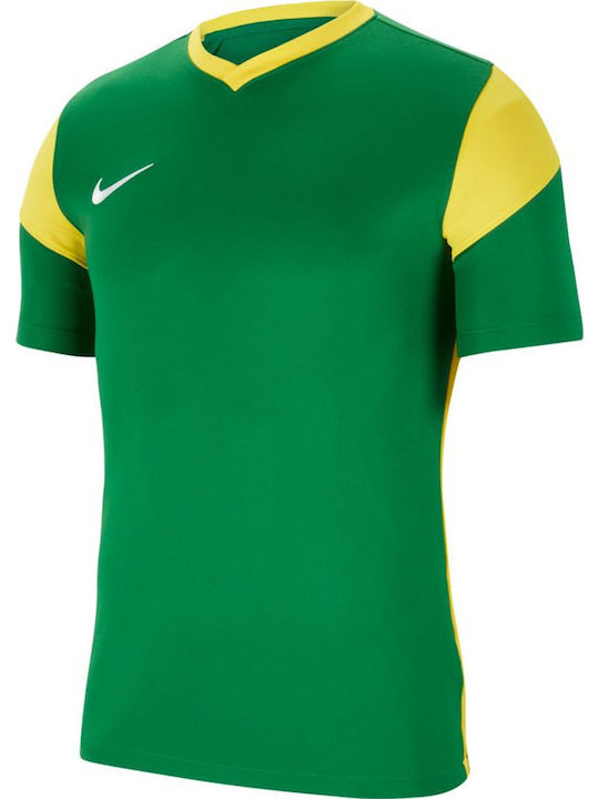 Nike Park Derby 3 Bărbați T-shirt Sportiv cu Mânecă Scurtă Dri-Fit Verde
