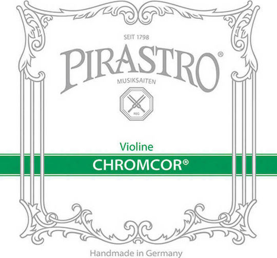Pirastro Σετ Steel Χορδών για Βιολί 3/4 / 1/2 Chromcor 3/4-1/2